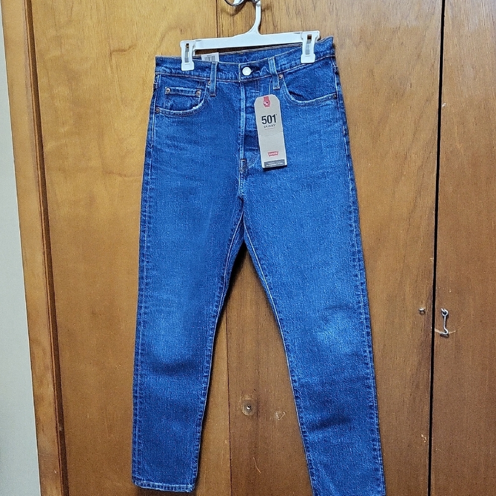 Levi's Classic Blue Denim Jeans